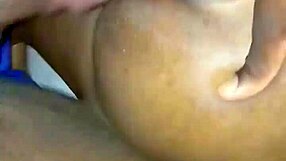 boyfriend pounds girlfriend doggystyle then nuts on fat ass