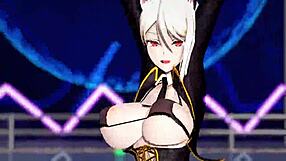 Killer Lady Nagiri Eri Nai Black Sheer Lingerie Ass Tits