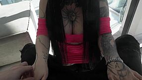 god my horny milf wife won't let me work she begs for rough outdoor pov fucking and cum on tits right now