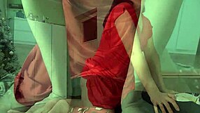 Ever Wondered How a Hot Milf Fucks in Christmas Dresses?