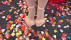 Milf Wife Swallows Birthday Cum Load Close-Up