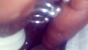 Horny Pierced Cock Throbs for Action