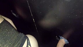 Married bride sneaks off to suck stranger cocks at glory hole