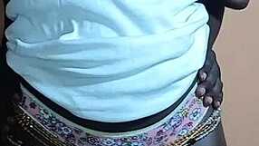 Ebony 18yo teen sneaks in for midnight pussy ride on black cock!