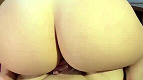 skinny babe bent over spreading pussy for roommate excitement