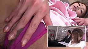 japanese babes demo sex toys before group pussy pounding