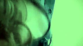 master ties up his punished sub in the garage for close-up bdsm toy squirting