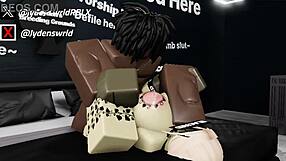 obsessed blonde fangirl bends over big black cock in condo doggystyle ride