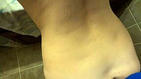 Stepdaughter Caught Peeping Sucks Stepdad's Cock Deep with Facial Cumshot