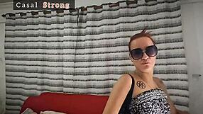 Rabuda Surprises Macho with Side-Panty Doggystyle Ménage Lick