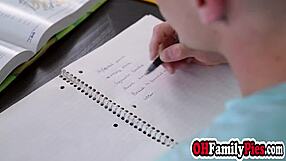 jojo austin's deepthroat blowjob leads to stepbro fuck