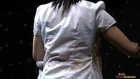 busty hottie dives into kinky fingering and muff diving with brunette friend on sofa