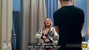 Shame4k: she started working her charms but couldn't resist enjoying every bit