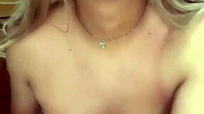 Tattooed Transsexual Unloads Thick Creamy Cum Load