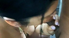 Mature Latina Babysitter Tries Stepsons Monster Cock in Bedroom