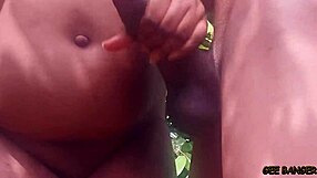 Ebony Takes Bent Over Doggy Style Pounding