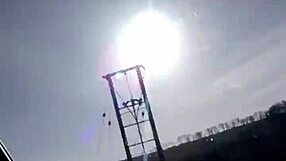 road trip flashes my bare tits to strangers