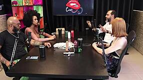 Ever felt reh queen's tantric massage through see-through sheer? Watch now