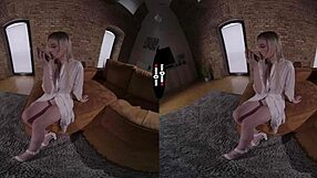 i'm blind bride in dark vr sucking shaved cock pov