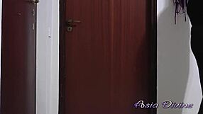 A Turno They Pound Asia Divine's Big Ass and Tits in Her Room on Hidden Cam Full Video