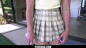 Stepdaughter's Killer Blowjob Skills Shock Pervy Stepdad in Hardcore Action