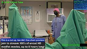 Doctor Tampa endures cum extraction by horny nurses backstage