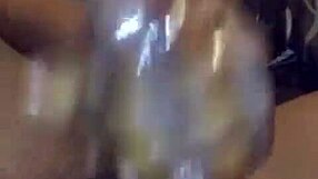 Big black monster cock makes amateur homemade cumshot explode in public pool bathroom