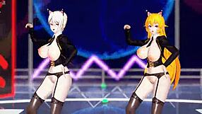 Killer Lady Nagiri Eri Nai Black Sheer Lingerie Ass Tits