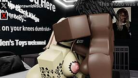 obsessed blonde fangirl bends over big black cock in condo doggystyle ride