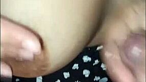 Stepdaughter caught fingering pussy needs daddy's big cock now