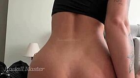 this horny young latina girlfriend full of lust dances then rides huge cock pov tight pussy