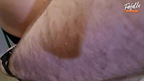 wife blindfolded for horny milf threesome creampie surprise with unknown cocks