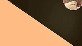 Busty babe throats massive roommate cock