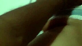 i love her huge ass in white bra on bed blue sky