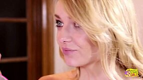 wanna see teen girls finger each other's tight asses in threesome?