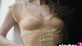 petite milf ivy rose flaunts curvy booty and sexy body