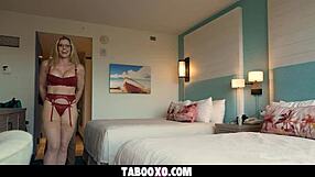 Big Tits Milf Cory Chase Rides BBC Reverse Cowgirl in Red Lingerie