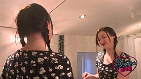 Alice's Petite Brunette Body Craves Intense MMF Threesome With French Slut Energy