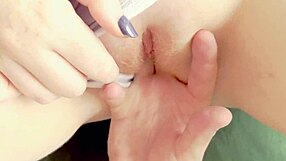 fingering my cheating stepaunt's tight tiny pussy feels so good