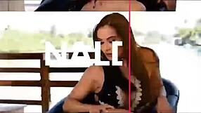 Brunette Flashes Big Clit in Carnival Car Without a Cock!