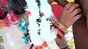 Indian Babysitter Takes Brother's Cock in Bedroom Creampie with Clear Hindi Audio