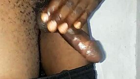 Watch Kenyan Monster Cock Explode In Wild Handjob Wank On Camera!