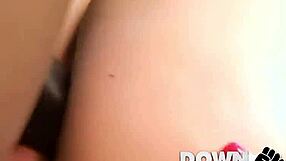 bailey sky's shaved teen pussy gets wrecked by his huge bbc in rough interracial fuck