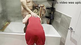 Step in bathroom i'll blow my stepson till he's happy