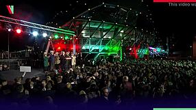 Hungarian Midget Roughly Fucks Europe Before Cheering Public Crowd