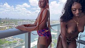 Destiny Mira And Majesty GET NASTY LICKING Wet Pussies In Miami Fuck Fest