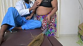 indian maid strokes doctor's cock in hospital