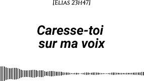 caresse-toi sur ma voix d'homme asmr érotique instructions doigtage fantasme sensuel ??