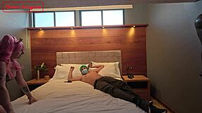 Zoro Craves Maid Cosplay Creampie Release Badly!