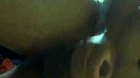 WOW, hairy amateur pussy explodes with massive Brazilian cumshot load!